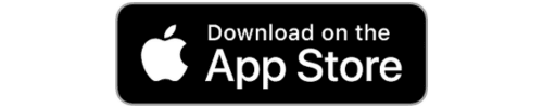Black badge with the App Store download prompt and the Apple logo in white, clearly showing the App Store text.